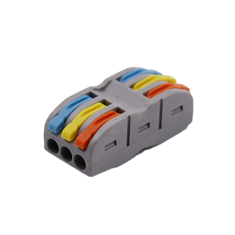 3 In 3 Out Colorful 32A Electronic Wire Connector ໄວ