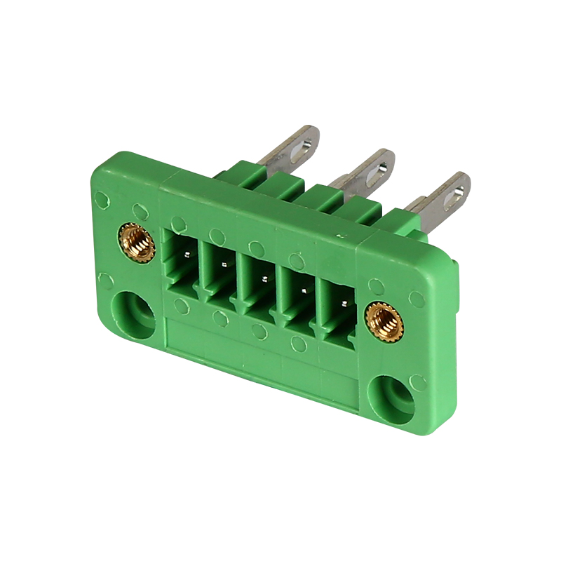 5P 3.81mm ຜ່ານ Wall Terminal Block