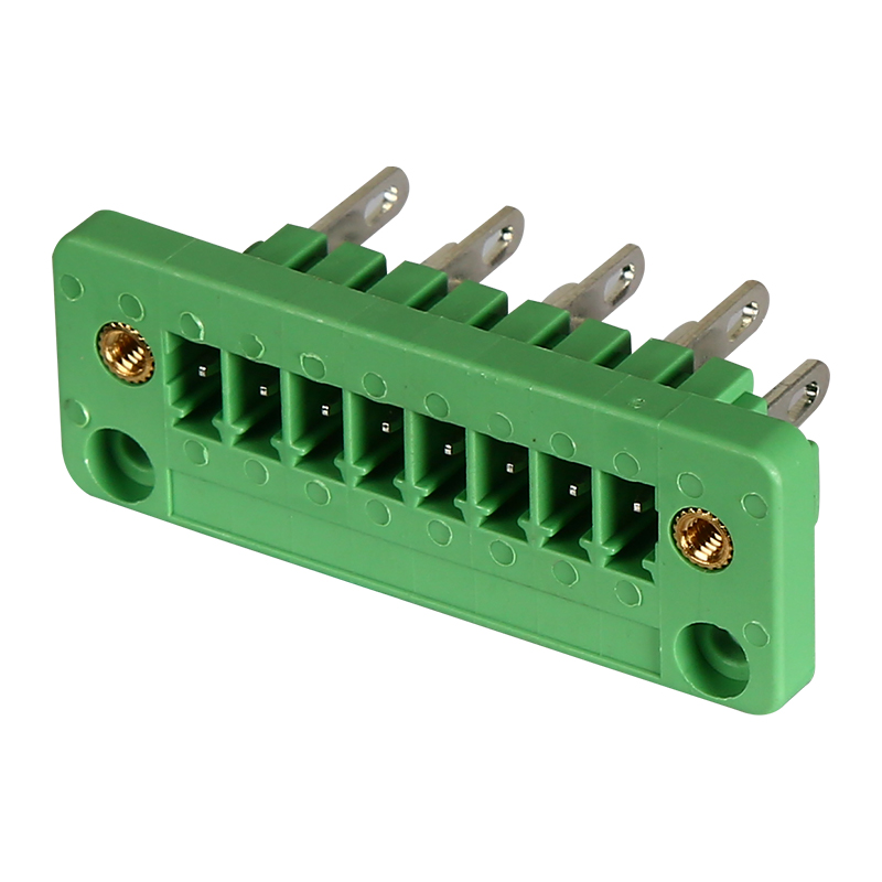 8P 3.81mm ຜ່ານ Wall Terminal Block