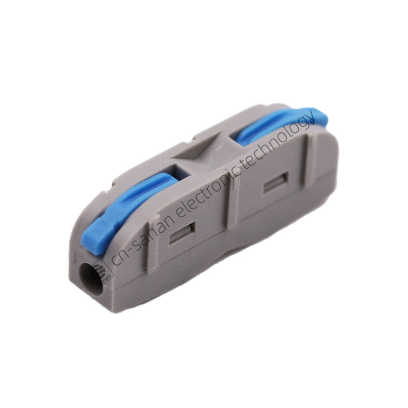 Bleu 1 In 1 Out Electronic Wire Connector ໄວ